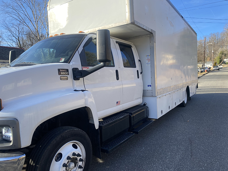 One of the Rocket Movers Trucks